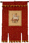 Fahne mit Lamm